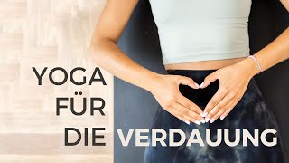 Sanfter Yoga Flow gegen Bauchschmerzen amp Verdauungsbeschwerden [upl. by Aicemak784]