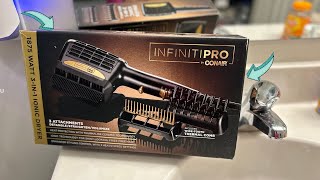 INFINITIPRO BY CONAIR 3 in 1 Styling Hair Dryer 1875W Hair Dryer and 3 Attachments [upl. by Isleana]