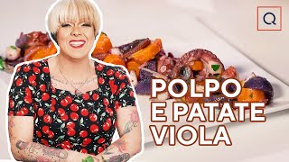 Insalata di polpo e patate viola una ricettasemplice e gustosa [upl. by Assenav392]