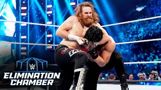 Full WWE Elimination Chamber 2023 highlights [upl. by Karlyn]