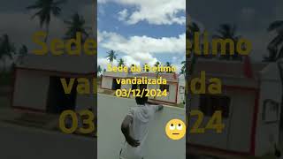 Sede da Frelimo vandalizada em Inhambane03122024 [upl. by Letnuahs]