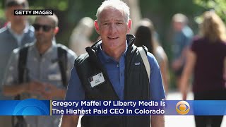 Gregory Maffei Of Liberty Media Is The Highest Paid CEO In Colorado [upl. by Alyek946]