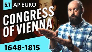 The CONGRESS of VIENNA Explained AP Euro Review—Unit 5 Topic 7 [upl. by Ynnel943]