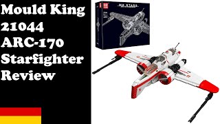 Mould King 21044  UCS ARC 170 Starfighter  Review [upl. by Enellij]