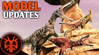 Four Updated Models Coming to Path of Titans  Suchomimus Alioramus Latenivenatrix amp Camptosaurus [upl. by Xad]