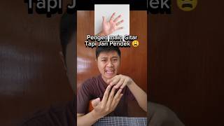 2 Solusi Jari Pendek bikin susah main gitar jenisgitar tutorialgitar belajargitar jaripendek [upl. by Forrest]