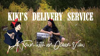 A Town with an Ocean View  accordion transcription  Kikis Delivery Service [upl. by Plate]