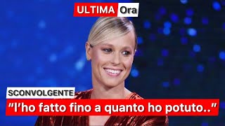 Federica Pellegrini “l’ho fatto fino a quanto ho potuto” [upl. by Sitrik]