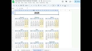 What to Look for in a Google Sheets Calendar Template [upl. by Sinai331]