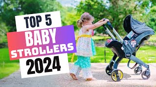 Best Baby Strollers With Car Seat 2024  Which Baby Stroller Should You Buy in 2024 [upl. by Eellehs]