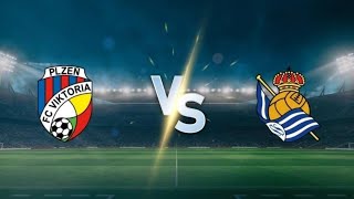 Viktoria Plzen vs Real Sociedad  UEFA Europa League 2024  Live Match Highlights [upl. by Marlene]