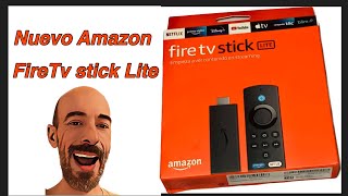 Nuevo Fire Tv stick lite de Amazon  unboxing  cómo instalarlo y configurarlo [upl. by Tench]