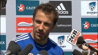 Alessandro Del Piero English Interview [upl. by Aimej]