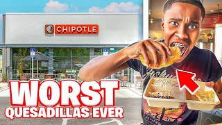 The Worst Review of Chipotle Quesadilla [upl. by Bernat331]