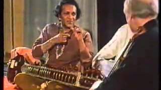 Indian Classical Music  Ravi Shankar Alla Rakha and Yehudi Menuhin Trio [upl. by Ainahpets]