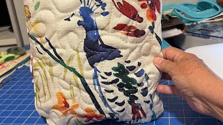 Highlight 2538  3038 from THE CLOSET QUILTER LIVE SUNDAY QUILTED PILLOW TOP ON THE CUTIE FRAME US [upl. by Oirasan539]