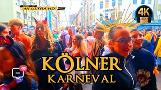 Cologne Carnival 1111  2023 Complete Tour of Kölner Karneval 🎉🇩🇪  4K Experience [upl. by Iorgos]