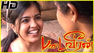 Padaiveeran scenes  Bharathiraja makes fun of girls  Vijay Yesudas argues with Amritha Aiyer [upl. by Barabas]