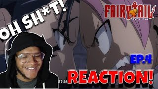 NATSU VS GRAY GRAY IS GOING TO DO WHAT  FAIRY TAIL SEASON 9 EP 4 REACTION [upl. by Adamec]