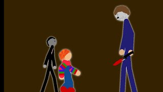 Chucky and Evil Doll vs Michael Myers Halloween [upl. by Gavriella]