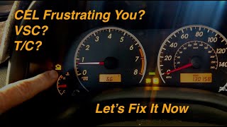 Check Engine Light On VSC TC Why Drivers Need To Have An OBD2 ScannerReader In Their Car [upl. by Service217]