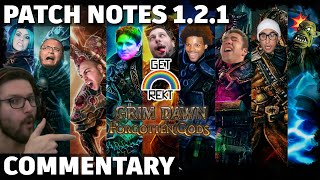 Grim Dawn 121 Patch Notes with Commentary [upl. by Ynned]