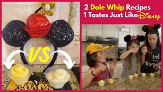 Two Easy Dole Whip Recipes  But Only ONE Tastes Like Disneys disney dolewhip [upl. by Sibilla]