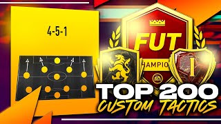 BEST 451 CUSTOM TACTICS IN FIFA 22 ULTIMATE TEAM [upl. by Elleinahc]