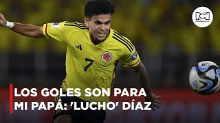 Exclusivo Luis Díaz habló con Deportes RCN tras terminar el partido Colombia Vs Brasil [upl. by Dlanar794]