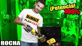 Amoladora FLEXVOLT a BATERIA 54v DeWalt⚒ [upl. by Audrey]