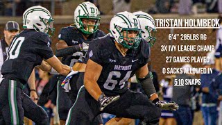 Tristan Holmbeck Dartmouth College Senior Year Highlights [upl. by Devaney]