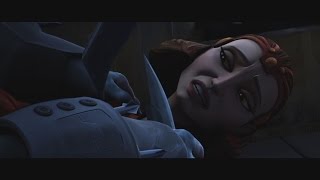 Star Wars The Clone Wars  Padmé Amidala vs Bounty Hunters 1080p [upl. by Panayiotis120]