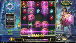 INSANE WIN ON MEDUSAS MADNESS  Demo Slots [upl. by Lulu149]