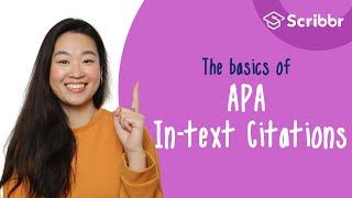 The Basics of APA Intext Citations 6th Edition  Scribbr 🎓 [upl. by Britt329]