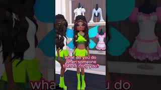 She had the audacity to ask me where an item was 💀 dresstoimpress roblox winxclub roblox dti [upl. by Novhaj]