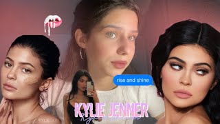 KYLIE JENNER MAKEUP TUTORIAL [upl. by Burgener]