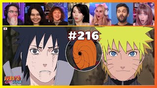 Naruto Shippuden Episode 216  HighLevel Shinobi  Reaction Mashup ナルト 疾風伝 [upl. by Shena]