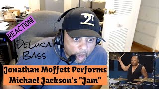 REACTION  Jam  Michael Jackson Drummer Jonathan Moffett [upl. by Ahsatan]