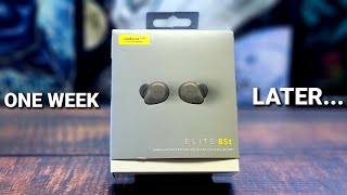 Jabra Elite 85t ONE WEEK LATER [upl. by Anaujait708]