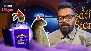 Bedtime Stories  Romesh Ranganathan reads I Want My Hat Back  CBeebies [upl. by Ihcalam]