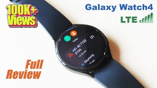 Samsung Galaxy Watch 4 LTE  Full Review Hindi [upl. by Ahsienaj568]