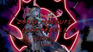 Zorga Masques Deck Profile V1 Cardfight Vanguard Overdress [upl. by Aitsirk]