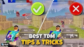 MOST POWERFUL TDM TIPS AND TRICKS🔥 PUBGM  PUBG MOBILE  TDM GAMEPLAY  DRAGON GAMING ❤️ [upl. by Muna887]