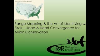 Dr Drew Lanhams talk quotRange Mapping and the Art of Identifying with Birdsquot [upl. by Acinorav446]