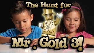 The Hunt for MR GOLD PART 3 EvanTubeHD LEGO Series 10 Minifigure Unboxing amp Review [upl. by Enyamert332]