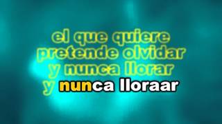 Jose Jose  Amar y Querer Karaokes Letras Lyrics  wwwLetrasKaraokecom [upl. by Moclam813]