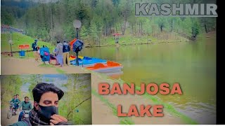 Kashmir Beautiful view👀😍 Banjosa Lake🌊🏝️ [upl. by Anihsat]