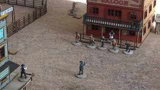 Four Wild West Skirmish Games Gunfighters Ball [upl. by Mahseh881]