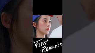 I just want to kiss you😘❣️  First Romance  YOUKU [upl. by Halac]