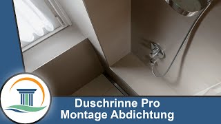 Ardex Abdichtung nach der Montage der Duschrinne Pro [upl. by Ahsoym]